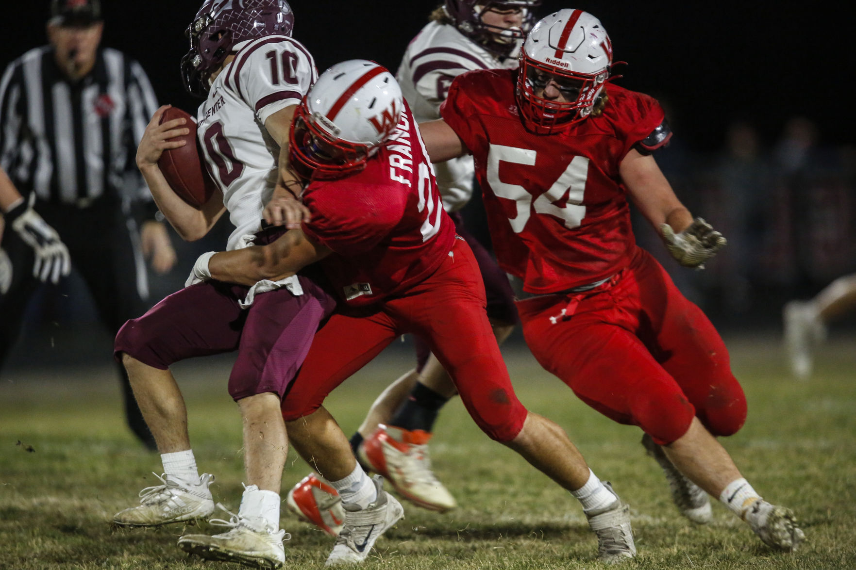 FBall West Hancock vs. Grundy Center 12